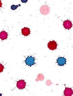 'Splattered' Wallpaper By Nathan Turner - Cobalt / Pink -Wall Decoration Store Splattered product CobaltPink forWEB detail 45b2f8f6 20fc 477c 843c 9988ccd46007