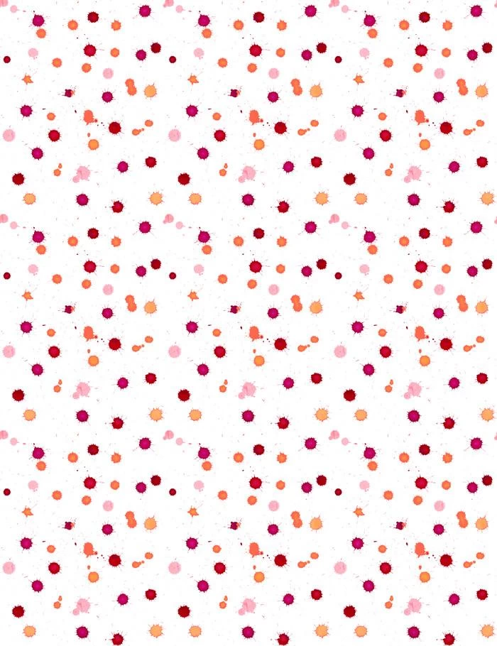 'Splattered' Wallpaper By Nathan Turner - Watermelon / Creamsicle 3 'Splattered' Wallpaper By Nathan Turner - Watermelon / Creamsicle