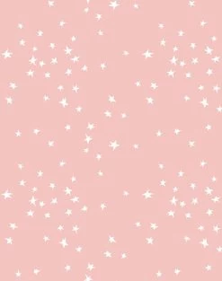 'Star' Wallpaper By Clare V. - Pink