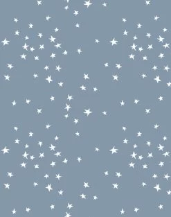 'Star' Wallpaper By Clare V. - Silver