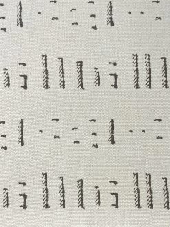 'Fabric By The Yard - Stitch - Chocolate On California Cotton -Wall Decoration Store Stitch Chocolate on CA Cotton Design