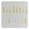 'Fabric By The Yard - Stitch - Gold On California Cotton
