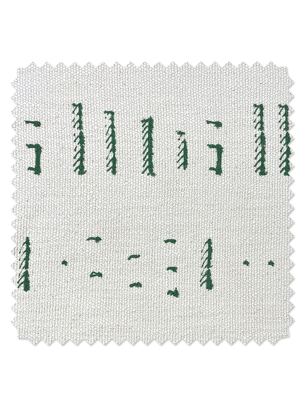 'Fabric By The Yard - Stitch - Green On California Cotton 3 'Fabric By The Yard - Stitch - Green On California Cotton