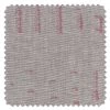 'Fabric By The Yard - Stitch - Pink On Flax Linen