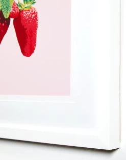'Strawberry Is My Jam' Framed Art By Nathan Turner -Wall Decoration Store Strawberry is My Jam by Nathan Turner Detail