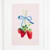 'Strawberry Is My Jam' Framed Art By Nathan Turner -Wall Decoration Store Strawberry is my Jam by Nathan Turner
