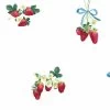 'Strawberry Is My Jam' Wallpaper By Nathan Turner - White -Wall Decoration Store Strawberry ismy Jam white A 24fd67ae f252 456d b592 6ca145b16a1d