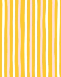 'Stripes' Wallpaper By Clare V. - Marigold -Wall Decoration Store Stripe gold Product e846d029 30d8 4736 bea3 76411d762342