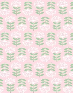 'Stylized Papyrus' Wallpaper By Tea Collection - Ballet Slipper