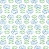 'Stylized Papyrus' Wallpaper By Tea Collection - Cornflower -Wall Decoration Store StylizedPapyrus Cornflower design