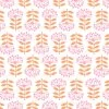'Stylized Papyrus' Wallpaper By Tea Collection - Creamsicle -Wall Decoration Store StylizedPapyrus Creamsicle design