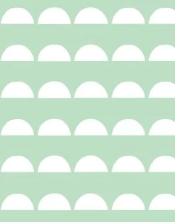 'Sun Tile' Wallpaper By Tea Collection - Aventurine