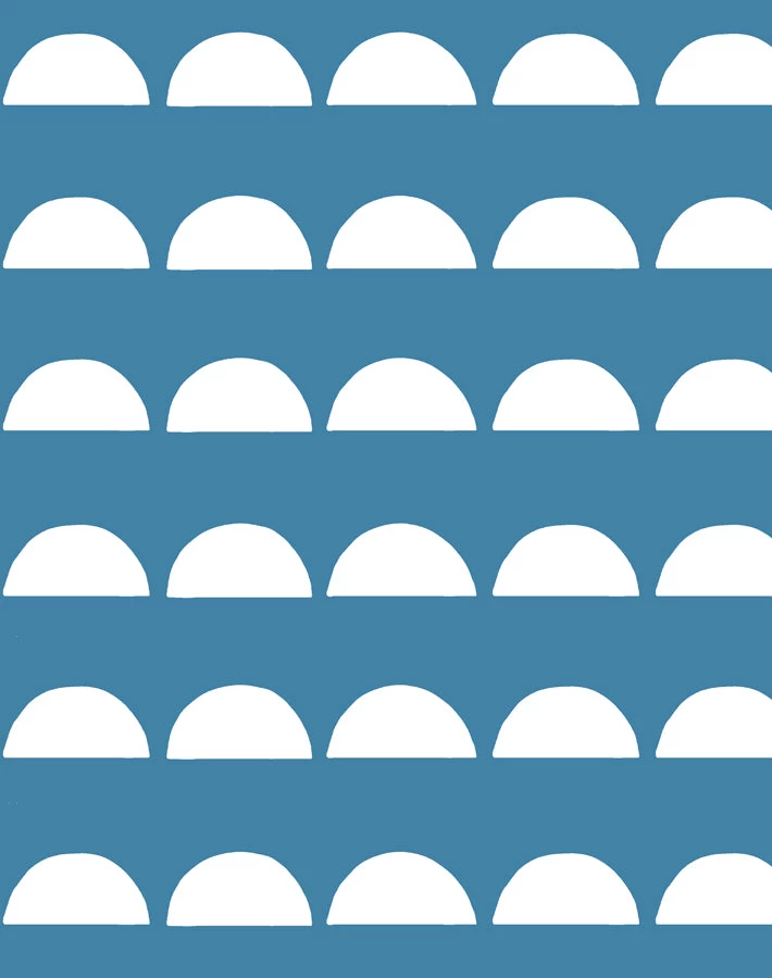 'Sun Tile' Wallpaper By Tea Collection - Lapis 3 'Sun Tile' Wallpaper By Tea Collection - Lapis