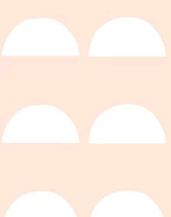 'Sun Tile' Wallpaper By Tea Collection - Peach -Wall Decoration Store Sun Tile Peach detail