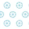 'Sun Dial' Wallpaper By Tea Collection - Baby Blue