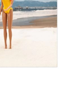 'Sunsational Malibu Ken™ &Malibu Christie™ On Acrylic -Wall Decoration Store Sunsational Malibu Ken and Malibu Christie on Acrylic by artshoppe detail