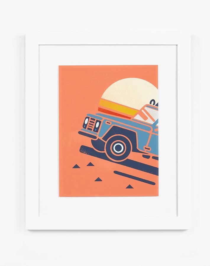 'Sunset Jeep' Framed Art By Tea Collection 3 'Sunset Jeep' Framed Art By Tea Collection