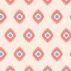 'Tangier Medallion' Wallpaper By Wallshoppe - Peach