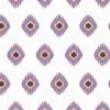 'Tangier Medallion' Wallpaper By Wallshoppe - Plum