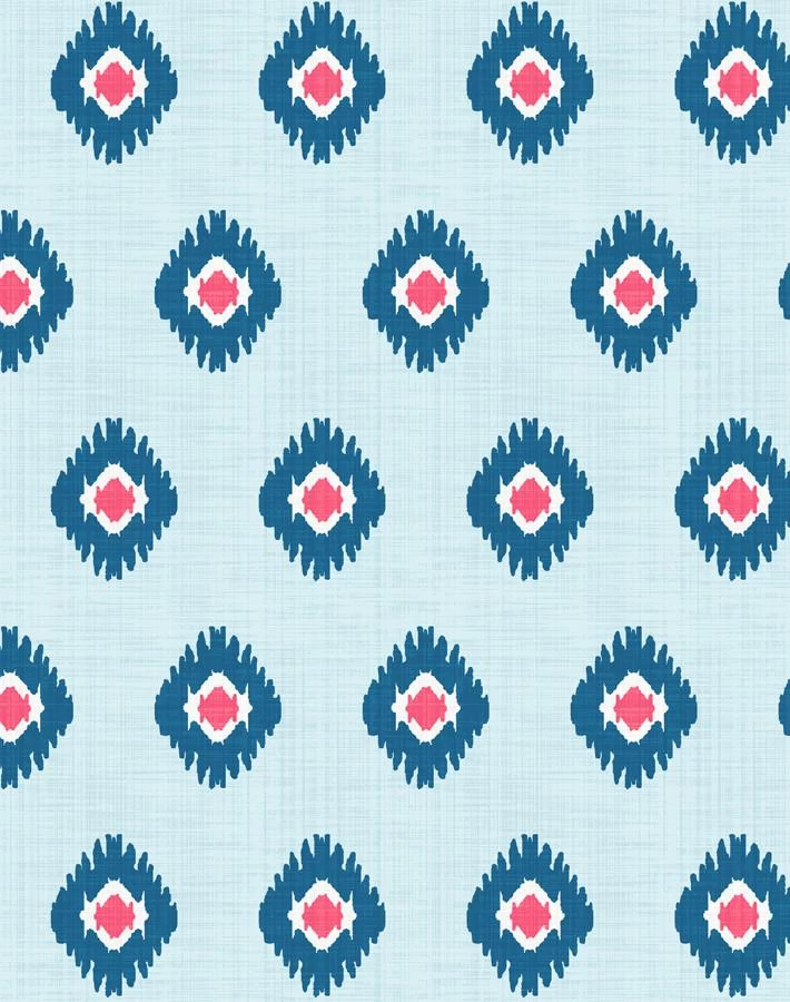 'Tangier Medallion' Wallpaper By Wallshoppe - Sky 6 'Tangier Medallion' Wallpaper By Wallshoppe - Sky - Image 4