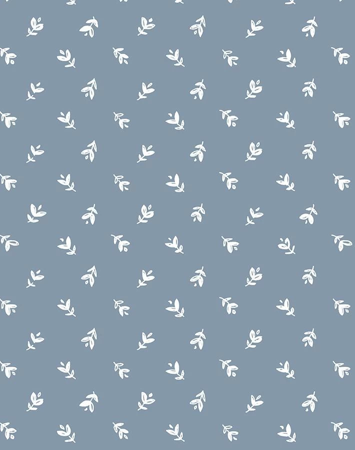 'Teensy Floral' Wallpaper By Sugar Paper - French Blue 5 'Teensy Floral' Wallpaper By Sugar Paper - French Blue - Image 3