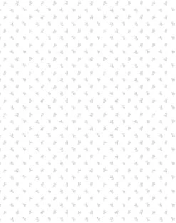 'Teensy Floral' Wallpaper By Sugar Paper - Grey On White