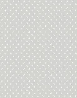 'Teensy Floral' Wallpaper By Sugar Paper - Grey