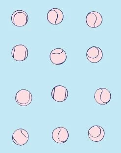 'Tennis Balls' Wallpaper By Clare V. - Sky