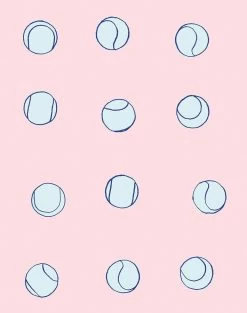 'Tennis Balls' Wallpaper By Clare V. - Pink 9 'Tennis Balls' Wallpaper By Clare V. - Pink -Wall Decoration Store Tennis Balls p1 Product 35c6328b 4f01 4236 ba52 a23d69349e1b