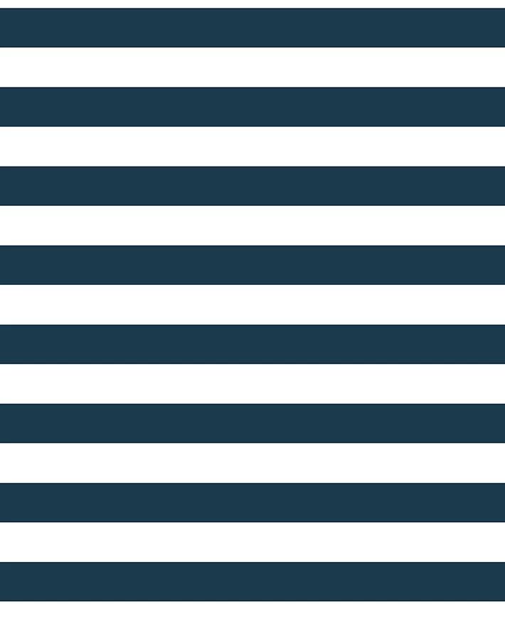 'Cabana Stripe' Wallpaper By Sugar Paper - Navy 5 'Cabana Stripe' Wallpaper By Sugar Paper - Navy - Image 3