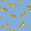 'Tigers' Wallpaper By Tea Collection - Denim