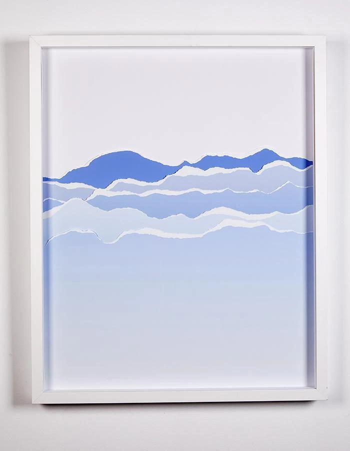 'Torn Edge Wave Breaks' Framed Art By Nathan Turner 4 'Torn Edge Wave Breaks' Framed Art By Nathan Turner - Image 2
