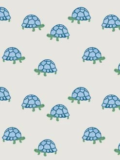 'Tortoise' Wallpaper By Tea Collection - Sand