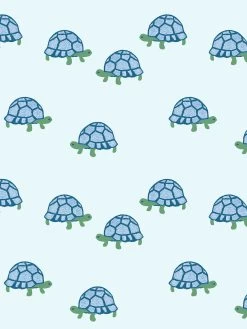'Tortoise' Wallpaper By Tea Collection - Sky