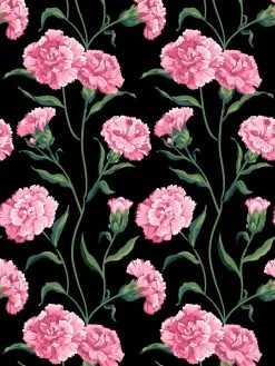 'Townhouse' Mural Wallpaper By Sarah Jessica Parker - Blush On Black