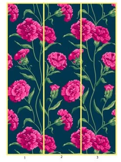 'Townhouse' Mural Wallpaper By Sarah Jessica Parker - Punch On Navy -Wall Decoration Store Townhouse Mural Wallpaper by Sarah Jessica Park Punch on Navy Panels