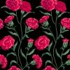 'Townhouse' Mural Wallpaper By Sarah Jessica Parker - Scarlet On Black