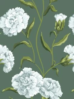 'Townhouse' Mural Wallpaper By Sarah Jessica Parker - Silver On Spanish Moss 8 'Townhouse' Mural Wallpaper By Sarah Jessica Parker - Silver On Spanish Moss -Wall Decoration Store Townhouse Mural Wallpaper by Sarah Jessica Park Silver on Spanish Moss Detail