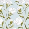 'Townhouse' Wallpaper By Sarah Jessica Parker - Morning Dew On Misty Blue