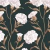 'Townhouse' Wallpaper By Sarah Jessica Parker - Pearl On Deep Navy -Wall Decoration Store Townhouse Wallpaper by Sarah Jessica Parker Pearl on Deep Navy Design