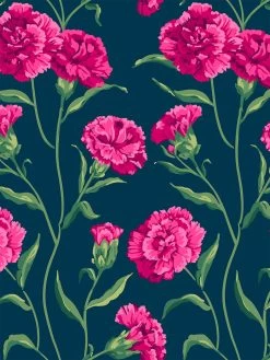 'Townhouse' Wallpaper By Sarah Jessica Parker - Punch On Navy