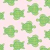 'Trailing Turtles' Wallpaper By Tea Collection - Piggy Bank -Wall Decoration Store TrailingTurtles PiggyBank design