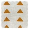 'Fabric By The Yard - Triangles - Terracotta On California Cotton 2 'Fabric By The Yard - Triangles - Terracotta On California Cotton -Wall Decoration Store Triangles Terracota California Cotton Detail