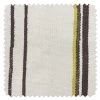 'Fabric By The Yard - Two Tone Stripe - Chocolate & Daffodil On Raw Canvas 2 'Fabric By The Yard - Two Tone Stripe - Chocolate & Daffodil On Raw Canvas -Wall Decoration Store Two Tone Stripe Chocolate Daffodil Raw Canvas Detail