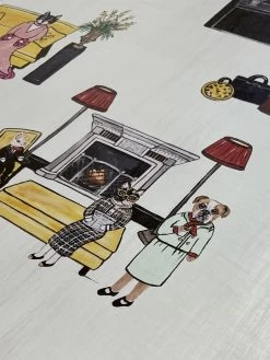 'Upper East Side' Wallpaper By CAB X Carlyle - Matte Silver