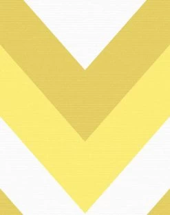 'V Is For Chevron' Wallpaper By Nathan Turner - Yellow