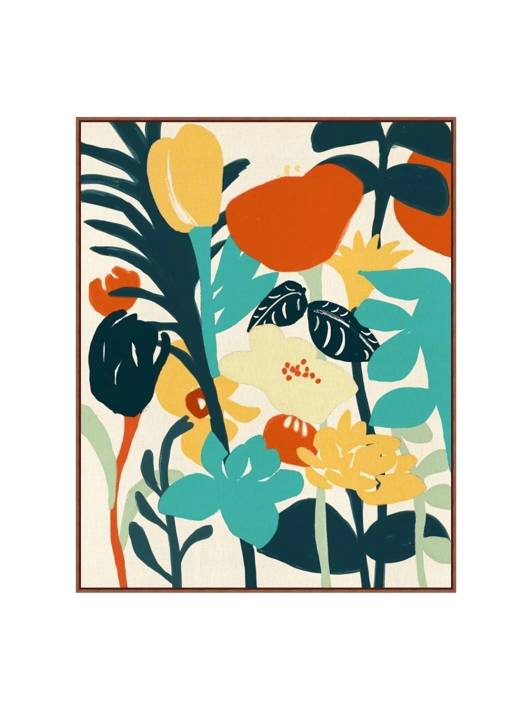 'Very Verdure 1' On Canvas By Nathan Turner Framed Art 3 'Very Verdure 1' On Canvas By Nathan Turner Framed Art