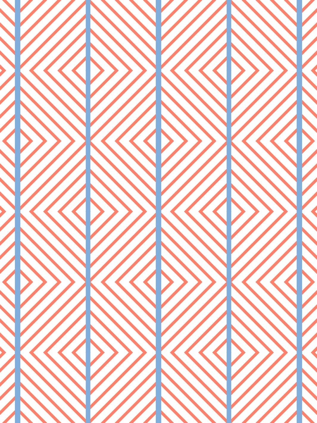 'Barbie™ Dreamhouse Diamond' Wallpaper By Barbie™ - Watermelon Denim