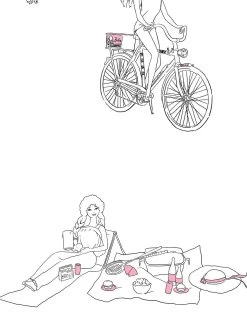 'Barbie™ And Friends' Wallpaper By Barbie™ - White 7 'Barbie™ And Friends' Wallpaper By Barbie™ - White -Wall Decoration Store Wallshoppe Barbie and Friends Wallpaper by Barbie White Detail