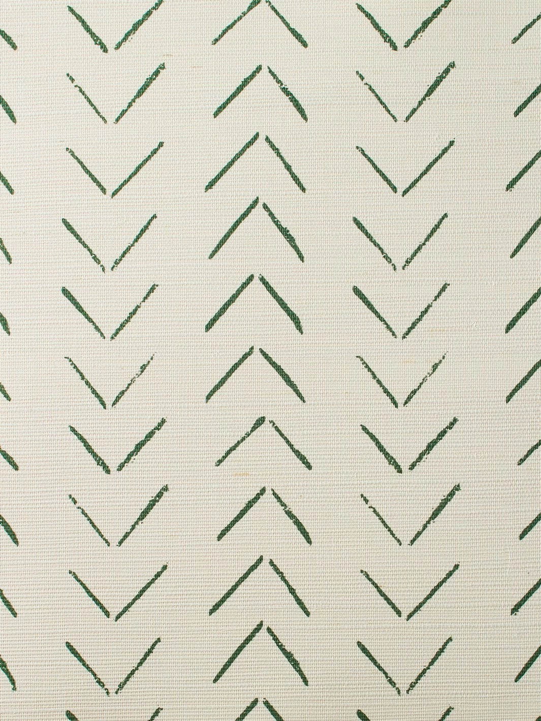 'Arrows' Grasscloth Wallpaper By Nathan Turner - Green - Image 2
